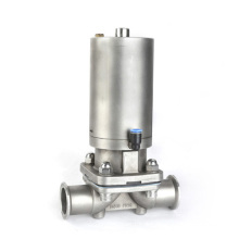 Hot Sell Stainless Steel Hygienic Clamp End QUICK CONNECTION Pneumatic Diaphragm Valve